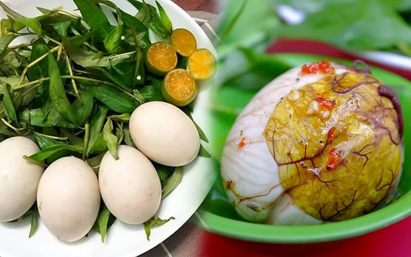 1 qua trung vit lon bao nhieu calo an the nao de khong beo
