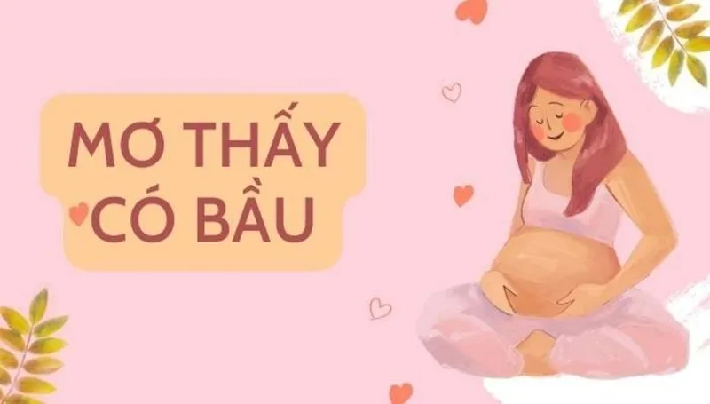 mo thay minh co bau khi chua chong diem bao gi tot hay xau