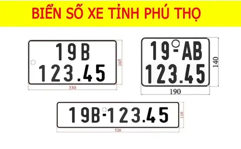 19 la so xe tinh nao tra cuu bien so xe phu tho moi nhat