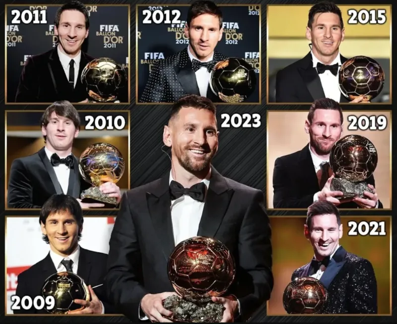 Kỷ lục 8 Ballon d’Or của Messi rất khó bị phá vì bóng đá hiện đại cạnh tranh khốc liệt và đòi hỏi đỉnh cao kéo dài.